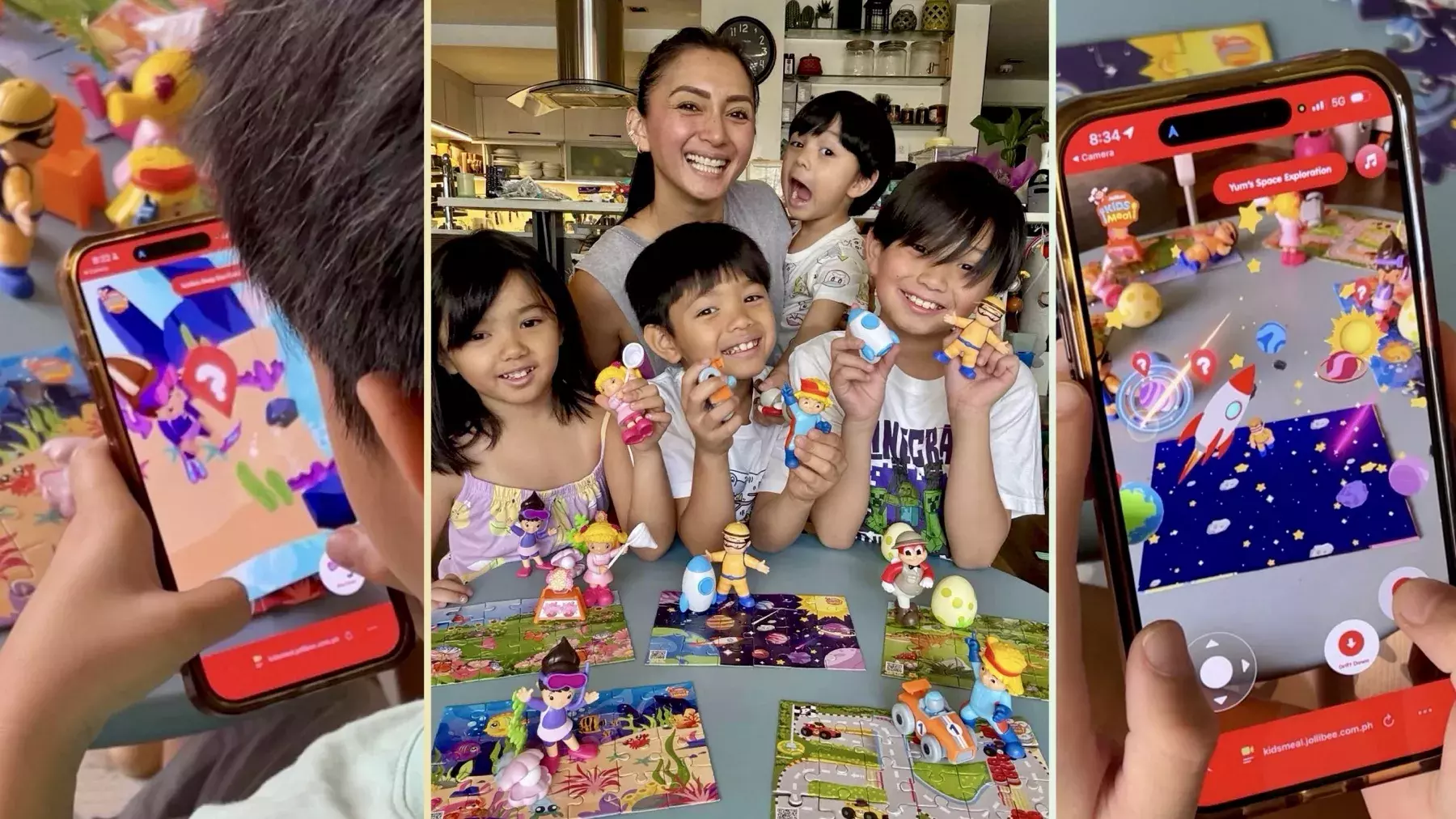 Jollibee launches “Jolly Puzzle Adventures” Kids Meal with first-ever  phygital toys and AR experience