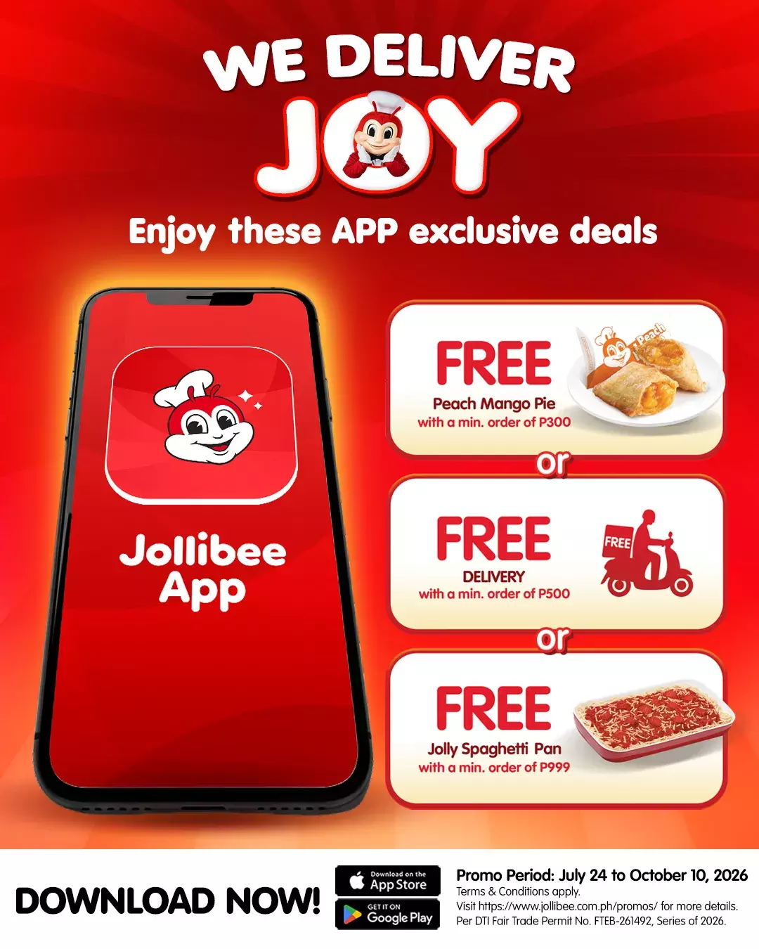 We Deliver Joy